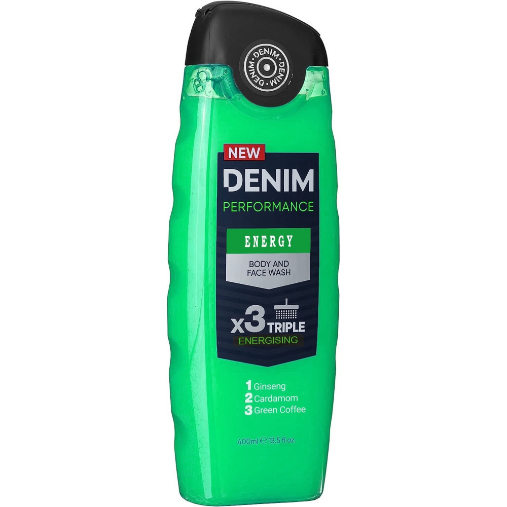 غسول الجسم والوجه دينم إنيرجي، 400 مل - 1