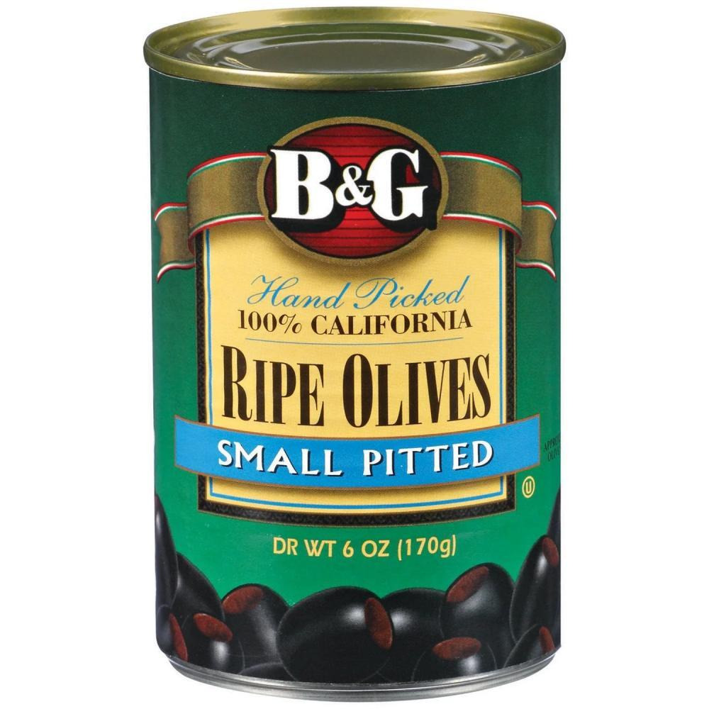 Мелкие Спелые Оливки Без Косточек 170г - 1