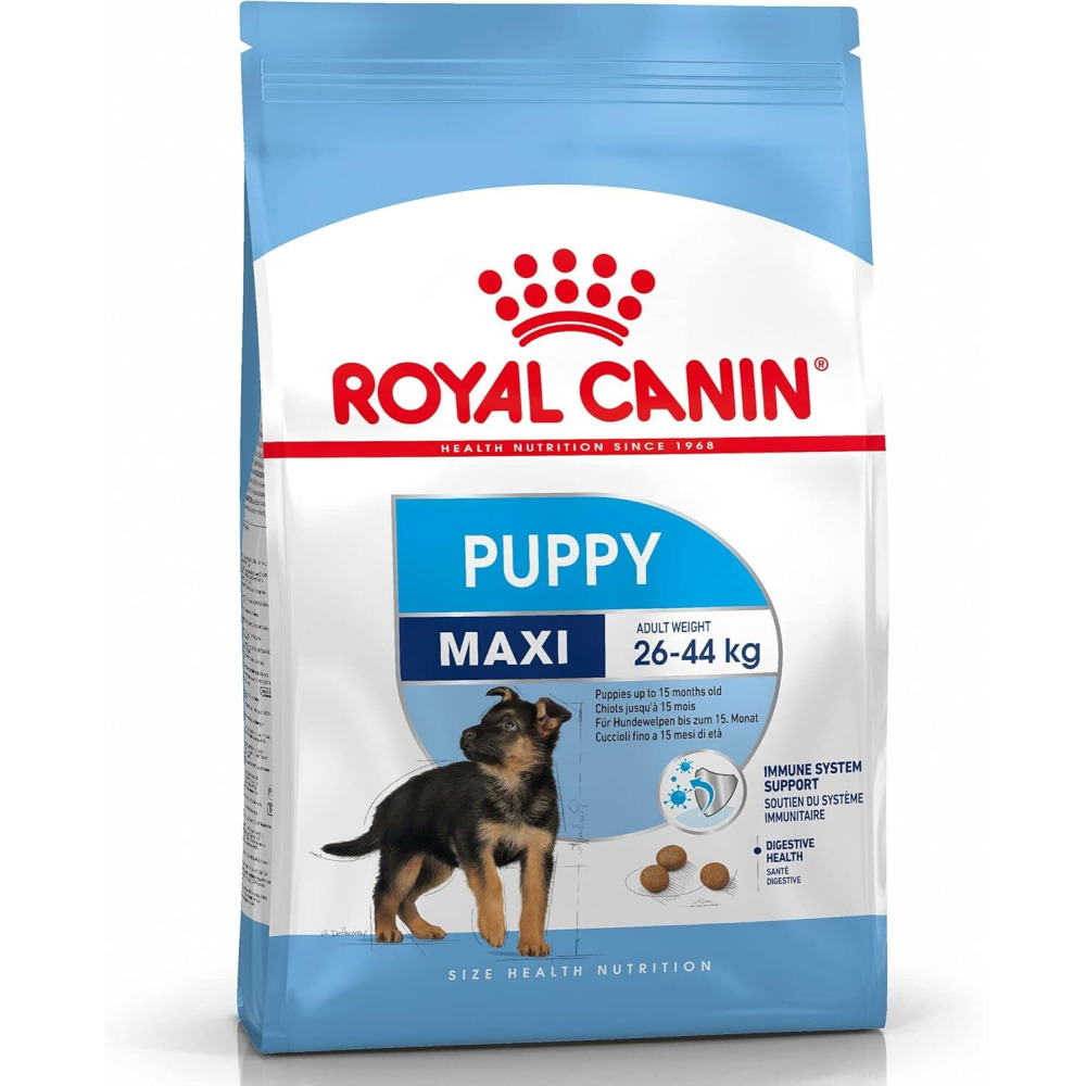 Royal Canin Shn Maxi Puppy 10 Kg Size Health Nutrition Dog Food, Multicolor - 1