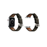 Perfii One Rivet Leather Replacement Band For Apple Watch 49/45/44/42mm Series Ultra/8/7/6/5/4/SE - 3 miniature