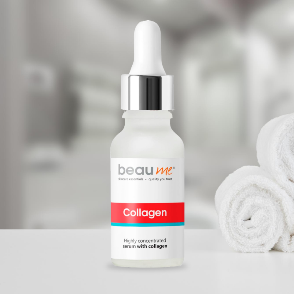 BEAUME® Collagen Serum 30ml With Hyaluronic Acid, Vitamin E, Peptides, and Ceramides EU Certified - 2