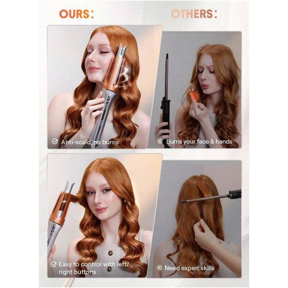 SHEGLAM HAIR It-Curl One-Touch Instant Curler Automatic Curling Iron - 6