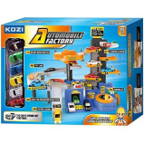 Kozi / 6 cars Multi functional Automobile factory for 3+ - 1 miniature