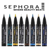 SEPHORA COLLECTION Водостойкая цветная фетровая подводка 03. Горячий Шоколад (0,6 мл) - 7 miniature
