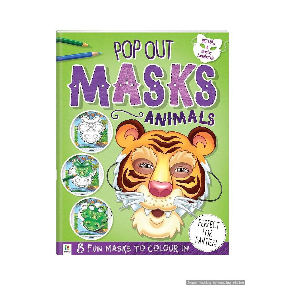 Hinkler Pop Out Animal Masks Book - 1