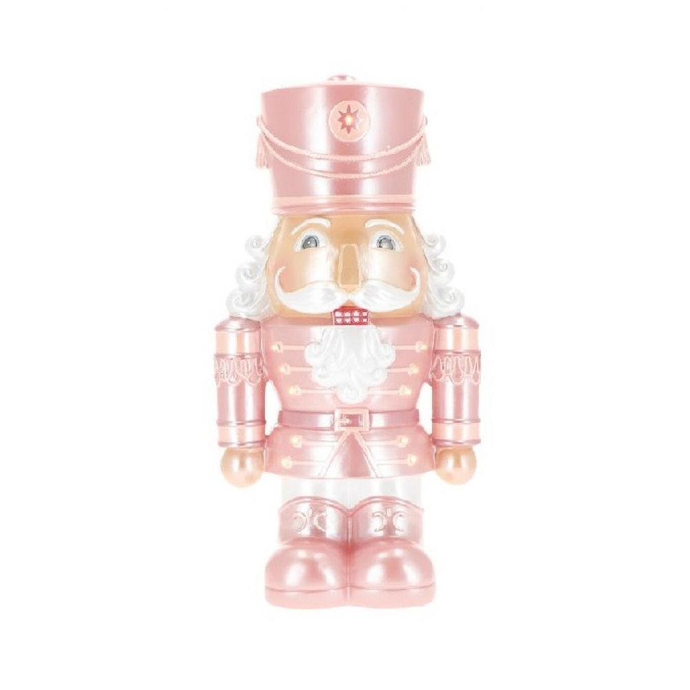 Christmas Creations Nutcracker Poly Pink 223446 - 1