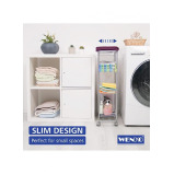 Wenko Collecting Trolley Slim - 3 miniature