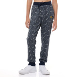 Boys' 2-Piece Printed Hoodie and Jogger Set (5-6 YRS) Grey - 5 miniature