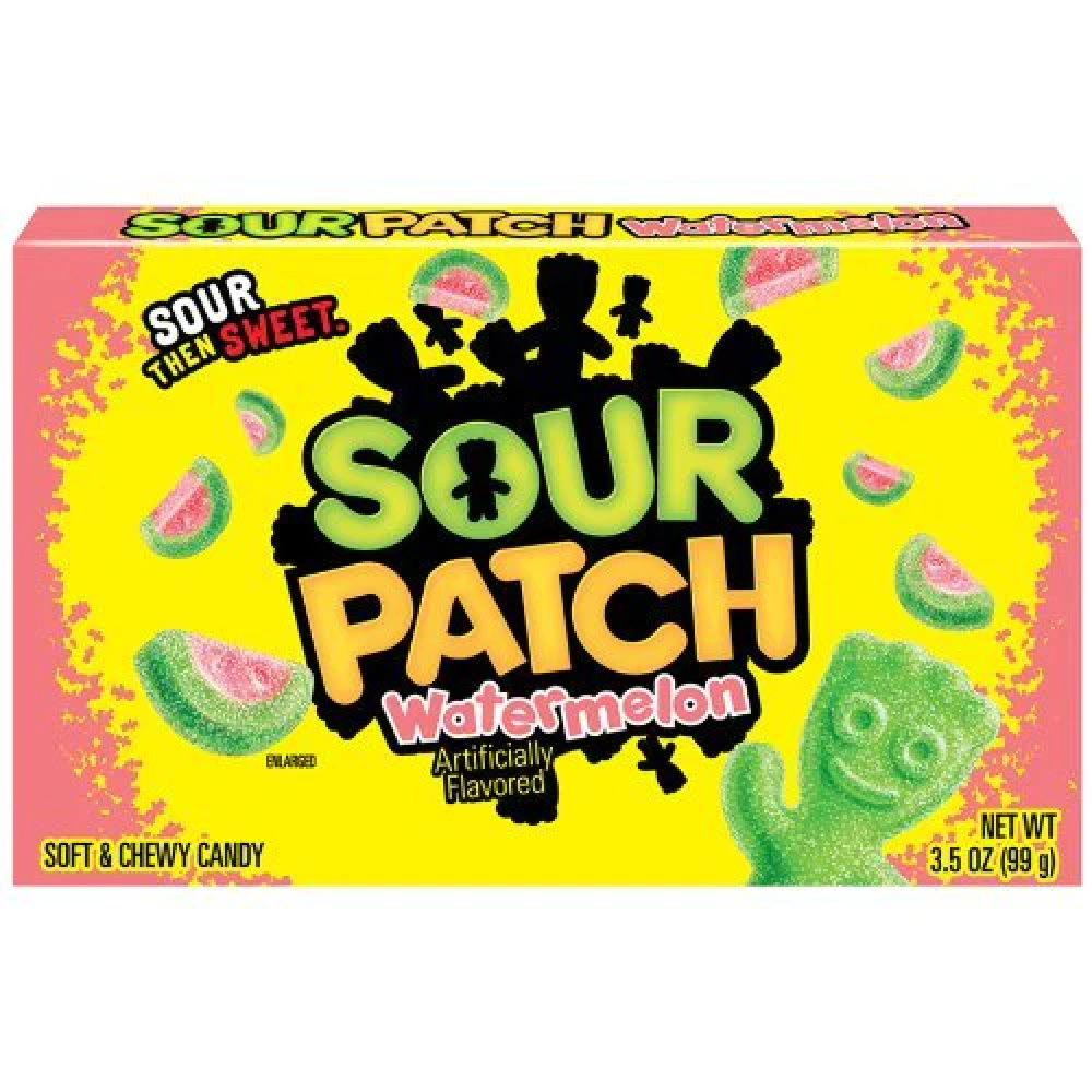 Sour Patch Kids Watermelon Soft And Chewy Candy 99g - 1
