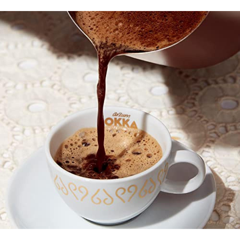 OK-006-MD ماكينة صنع القهوة التركية Arzum Okka Minio DUO "أرجواني" وأسود وأرجواني - 4