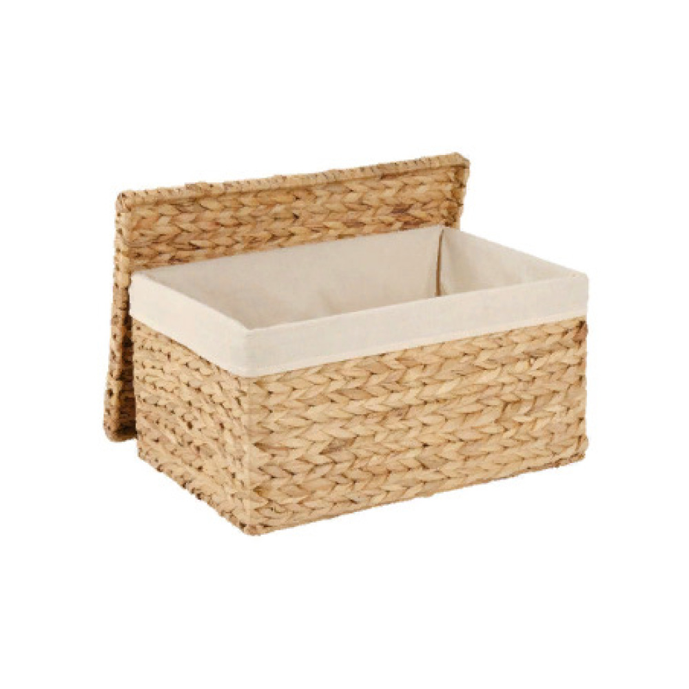 Homesmiths Water Hyacinth Large Storage Box 51.5 x 35 x 25 cm - 4