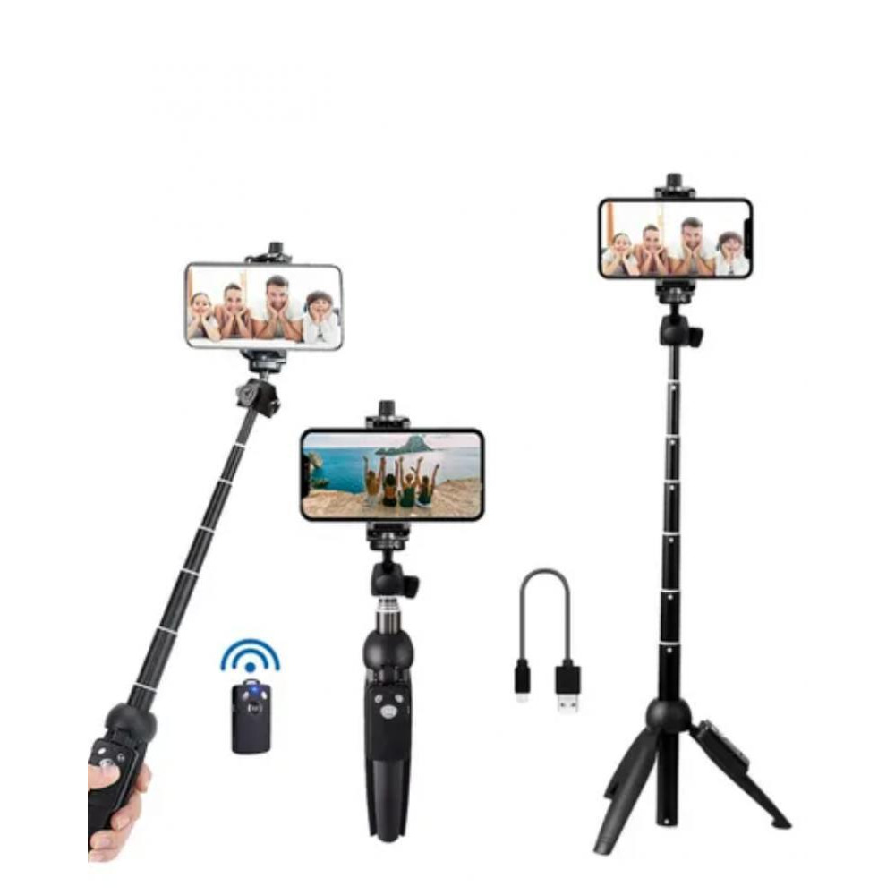Bluehorn / Tripods, Selfie stick, Phone tripod, Aluminum alloy, 40 in - 1