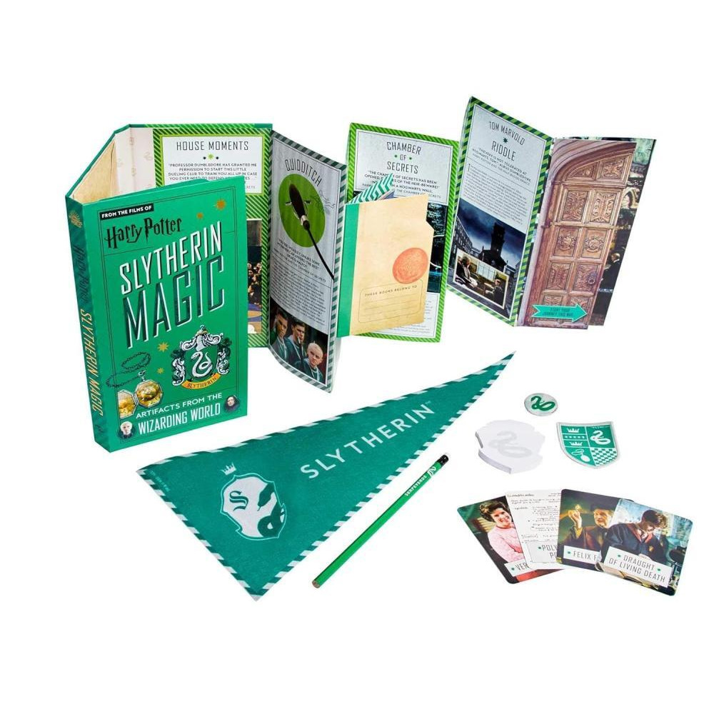 Harry Potter: Slytherin Magic - Artifacts from the Wizarding World: Slytherin Magic - Artifacts from the Wizarding World Hardcover – 1 March 2021 - 1