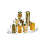 Interdesign Linus Stadium Corner Spice Rack Clear - 1 miniature