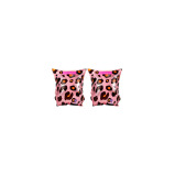 Swim Essentials, Swimming armbands, Rose-gold leopard, Inflatable, 2-6 years - 1 miniature