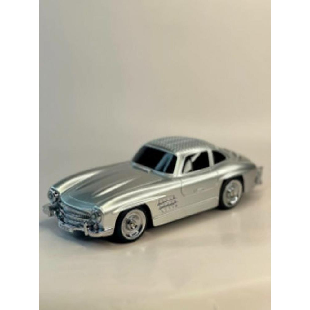 WSTER Wireless Music Car Bluetooth Speaker WS-300L SILVER - 1