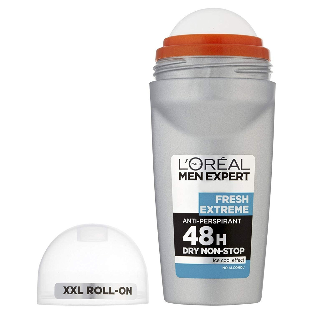 L'Oréal Paris Men Expert Fresh Extreme Anti-Perspirant 48h Dry Non-Stop Roll-On, 50ml - 2