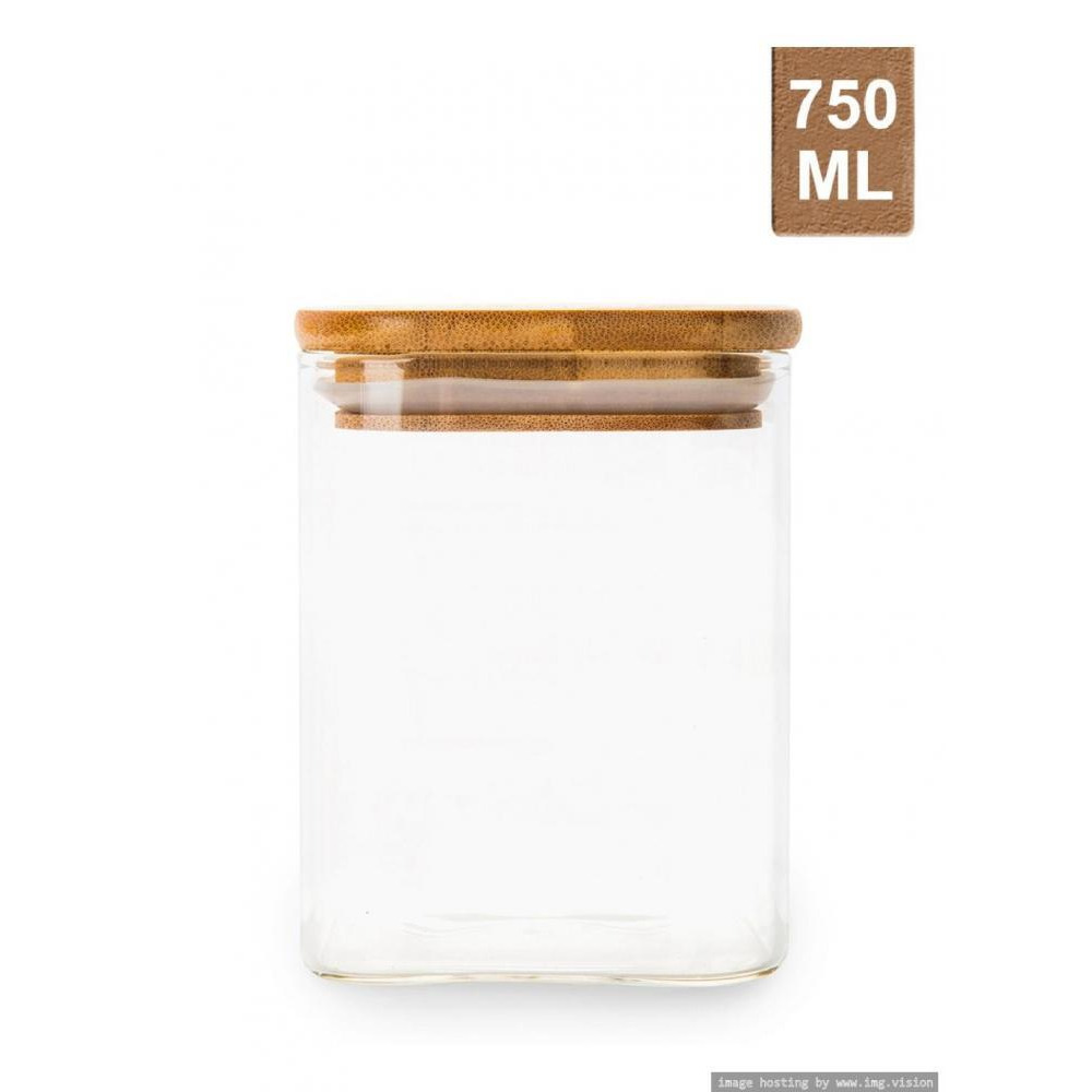 Little Storage Co 750ML Square Jar - 2