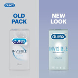 Durex Invisible Extra Thin Condom - Pack of 12 - 2 miniature