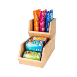 منظم صغير قابل للتكديس من الخيزران للتخزين الضيق - 3 miniature