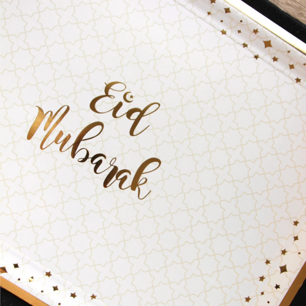 Eid Mubarak Serving Trays (3pk), for Occassions like Ramadan - 2