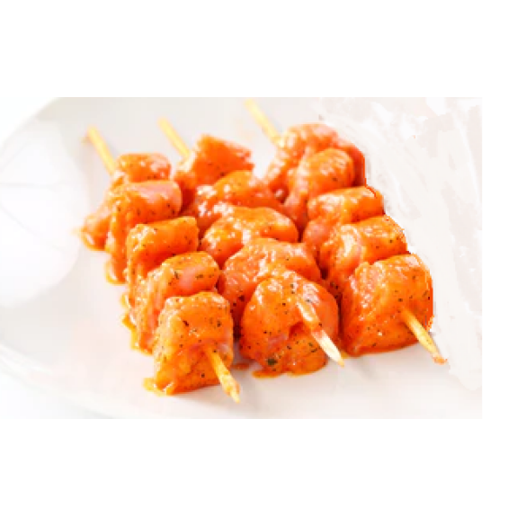 3 Skewers Shish Tawook Marinated with Tomato \& Paprika 300g