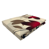 BYFT Orchard Premium Bed Sheet 150 x 230 Cm Pillowcase 52 x 73 + 12 Cm 144 Tc Multicolor Autumn Leaves Polycotton Set of 2 - 1 miniature