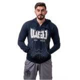 МУЖСКАЯ Толстовка Uaejj Jiu-Jitsu Falcon wing, ЧЕРНАЯ, РАЗМЕР s - 1 miniature