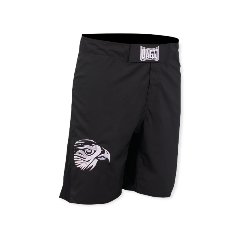 UAEJJ Jiu Jitsu Shorts for Adults, Black, size S - 2
