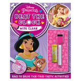 Disney Princess: Beat the Clock Wipe Clean (Timed Activities for Kids) - 1 miniature