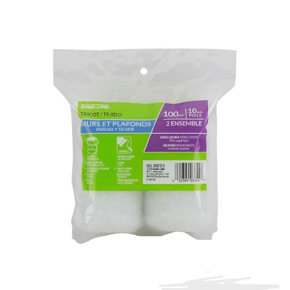 Shur-Line 2 Pack 4" Teflon Trim Roller - 2