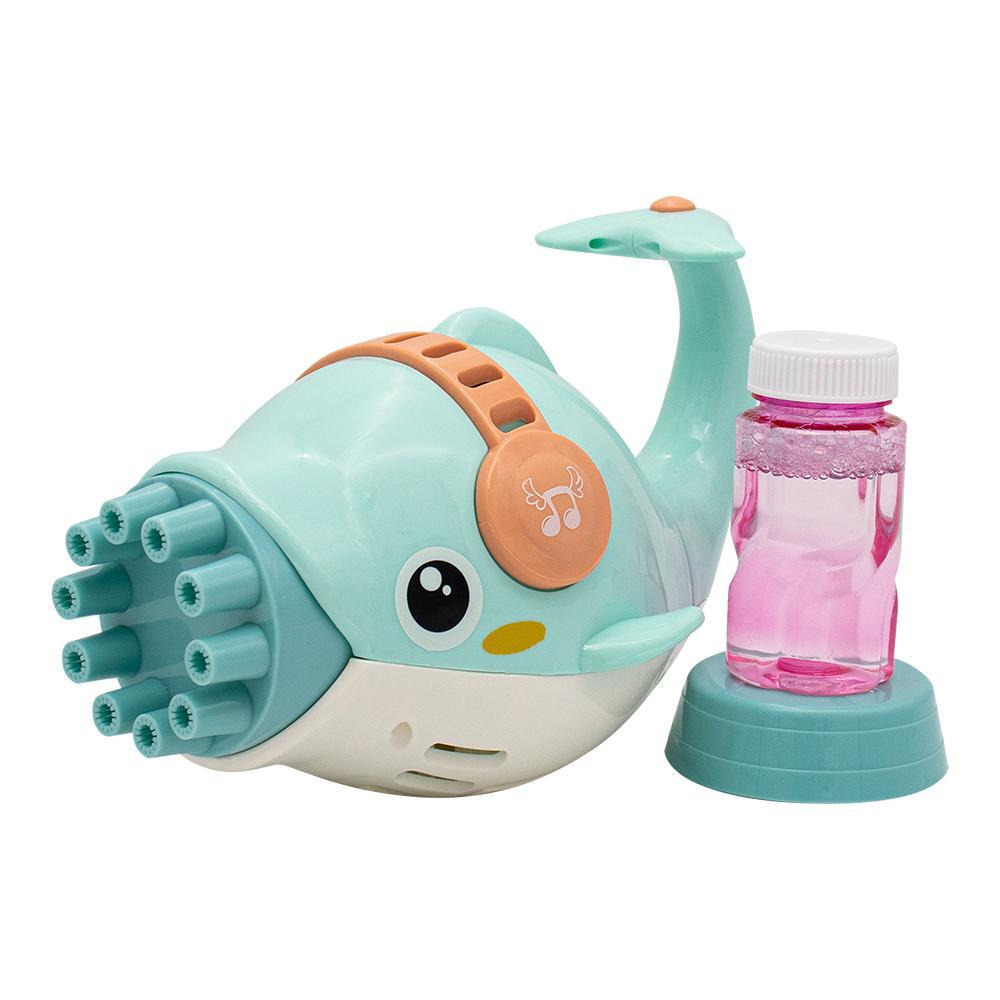 MissTiara / Bubble gun, 10-hole, Dolphin shape, 18.9x12.5 cm - 1