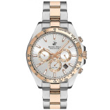 BEVERLY HILLS POLO CLUB Men's Multi Function Silver Dial Watch - BP3127X.530 - 1 miniature