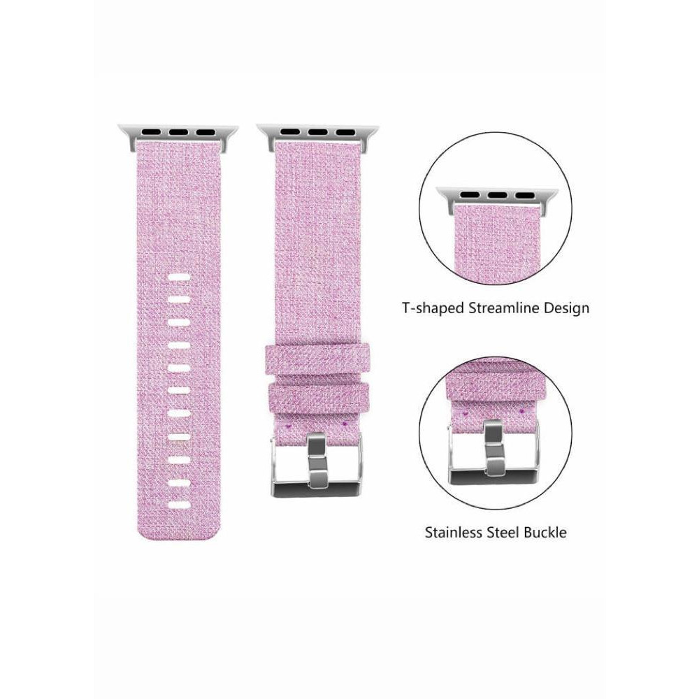 Perfii Fabric Replacement Band For Apple Watch 41/40/38mm Series 8/7/6/5/4/SE - 2