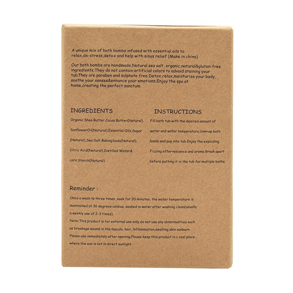 Generic/ Набор бомбочек для ванны, 6 шт. - 2