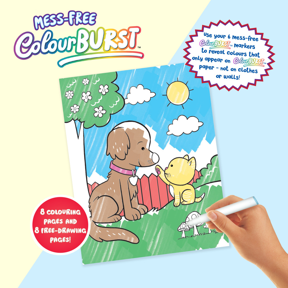 Hinkler Inkredibles Color Burst Puppies and Kittens - 5