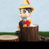 Figure Pinocchio from Cartoon Anime Crayon Shin-chan - 2 miniature