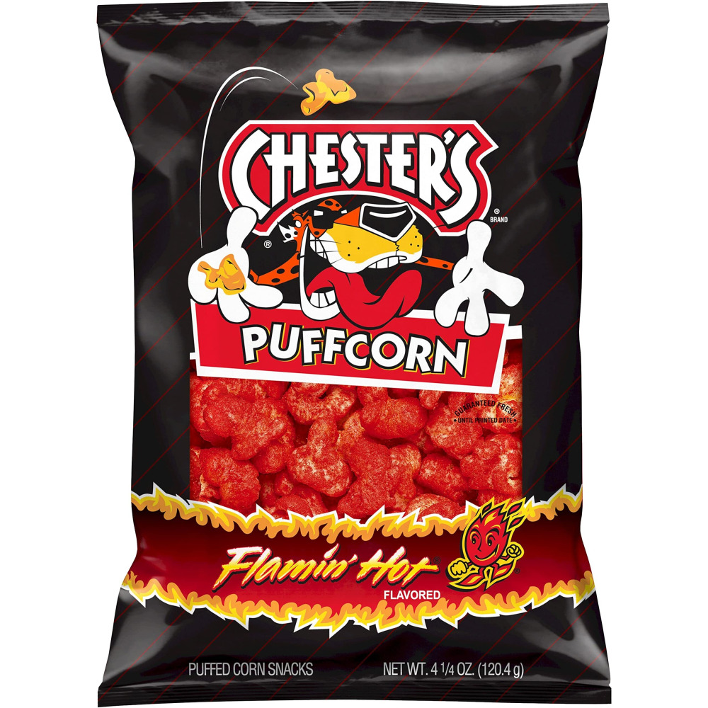 Chester's Puffcorn Flamin' Hot 120.4g - 1