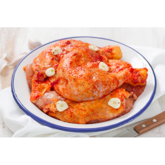 Whole marinated chicken leg, 500 g