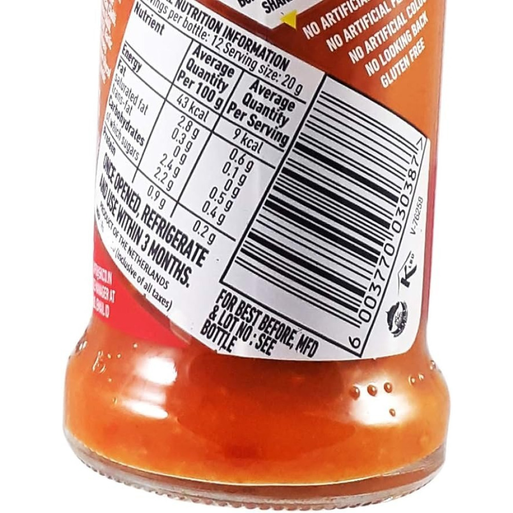 Соус nandos peri peri очень острый 250Гр - 3