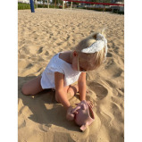 Scoops Scrunch Sand Play Tools, Coral - 3 miniature