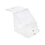 Органайзер Для Макияжа Homesmiths Vanity Extra Large Deluxe, ПРОЗРАЧНЫЙ, в36 X ш30 X д28 см - 2 miniature