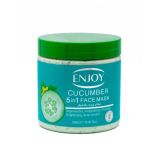Enjoy face & Body 5 in 1whitening mask Cucumber - 1 miniature
