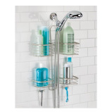 Bosphorus Shower Supplies Organizer, Silver, 27110ES - 1 miniature