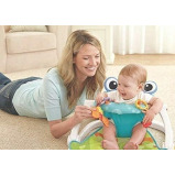 مركز أنشطة مقعد أرضي للأطفال، كرسي لعب لإطعام الرضع - 3 miniature