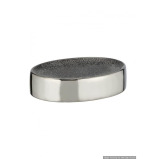 Wenko Soap Dish Mod. Nuria Silver & Anthracite - 2 miniature