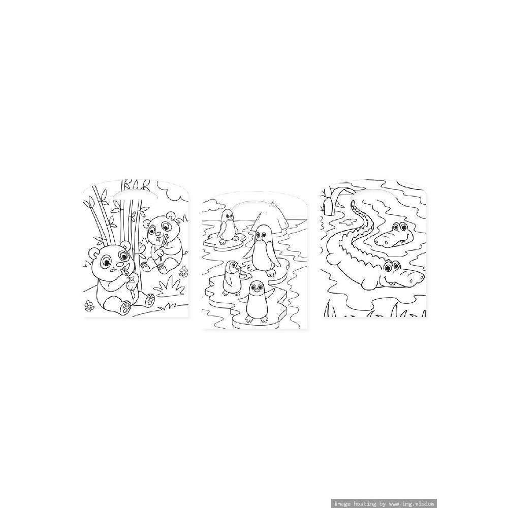 Hinkler Wild Animals Colouring Book - 2