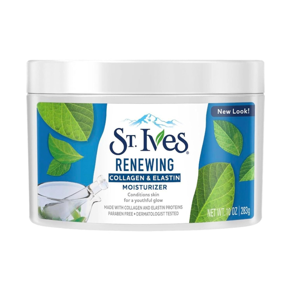 St. Ives Renewing Skin Collagen Elastin Facial Moisturizer, 283 g, Pack of 2 - 1