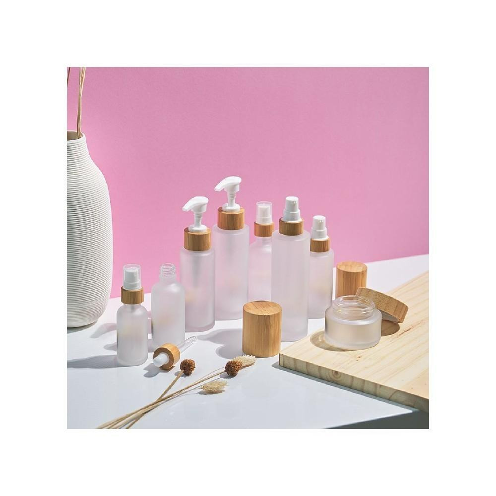 Homesmiths Mini Travel Spray Empty Glass Bottle, Eco Friendly - Multipurpose Refillable Liquid Container, Fine Mist Spray with lid - 50 ml - 4