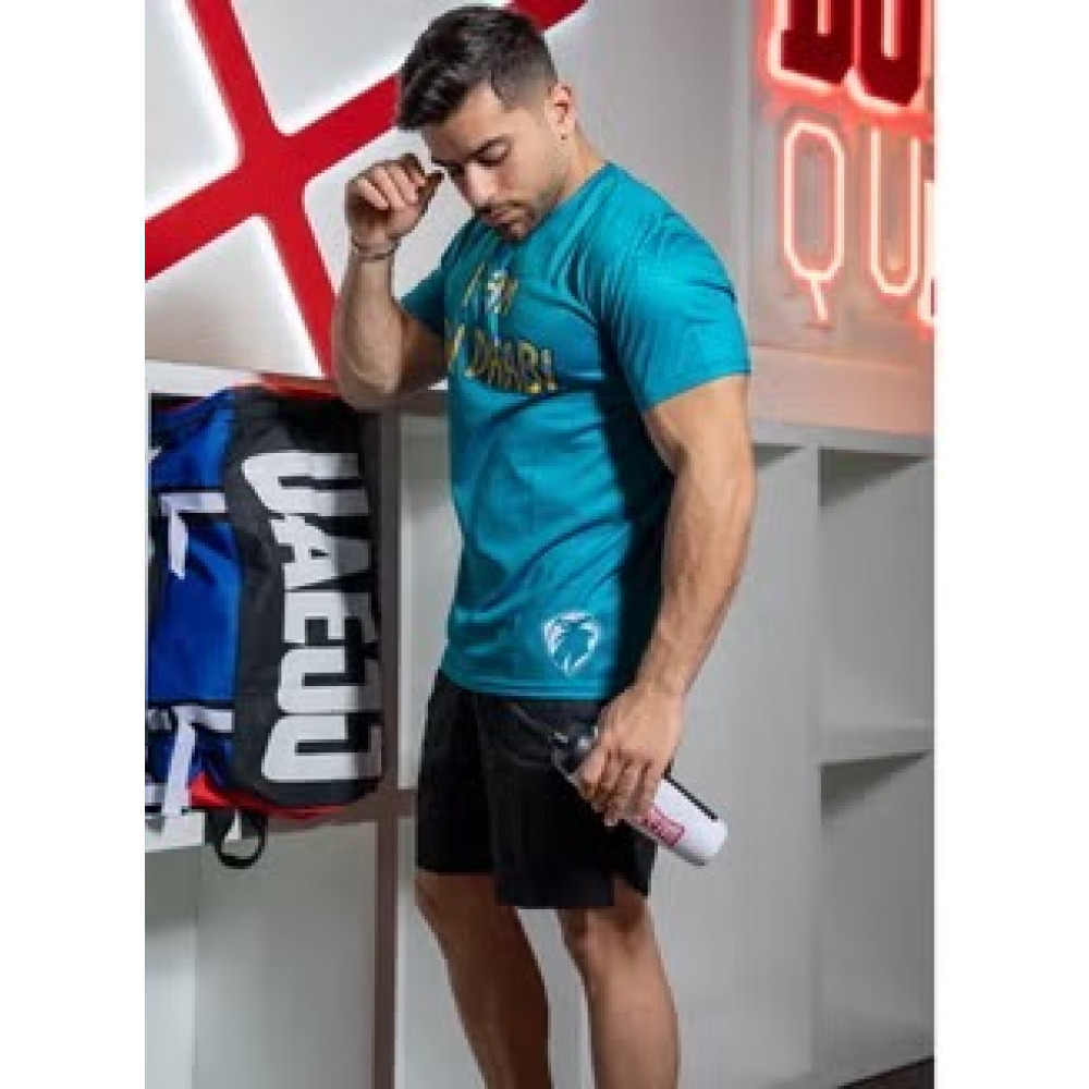 ФУТБОЛКА UAEJJ I Am Abu DHABI, СИНЯЯ, размер XL - 3